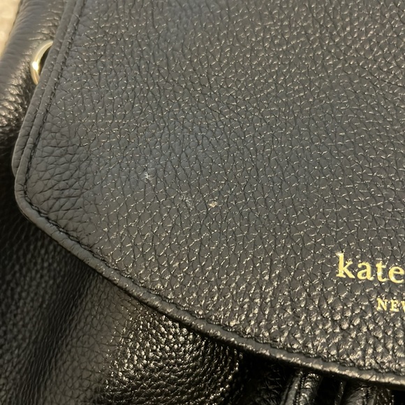 Gently Used Black Kate Spade Backpack - Picture 3 of 8